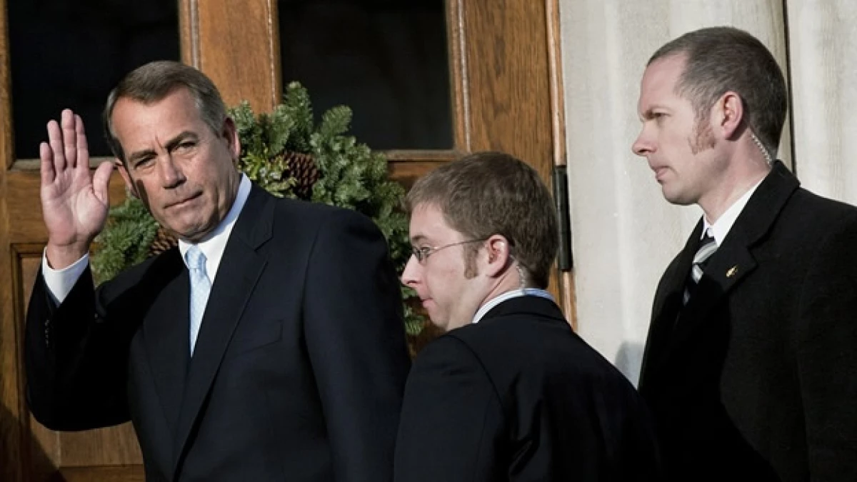 EU - John Boehner - presidente dela Cámara de Representantes