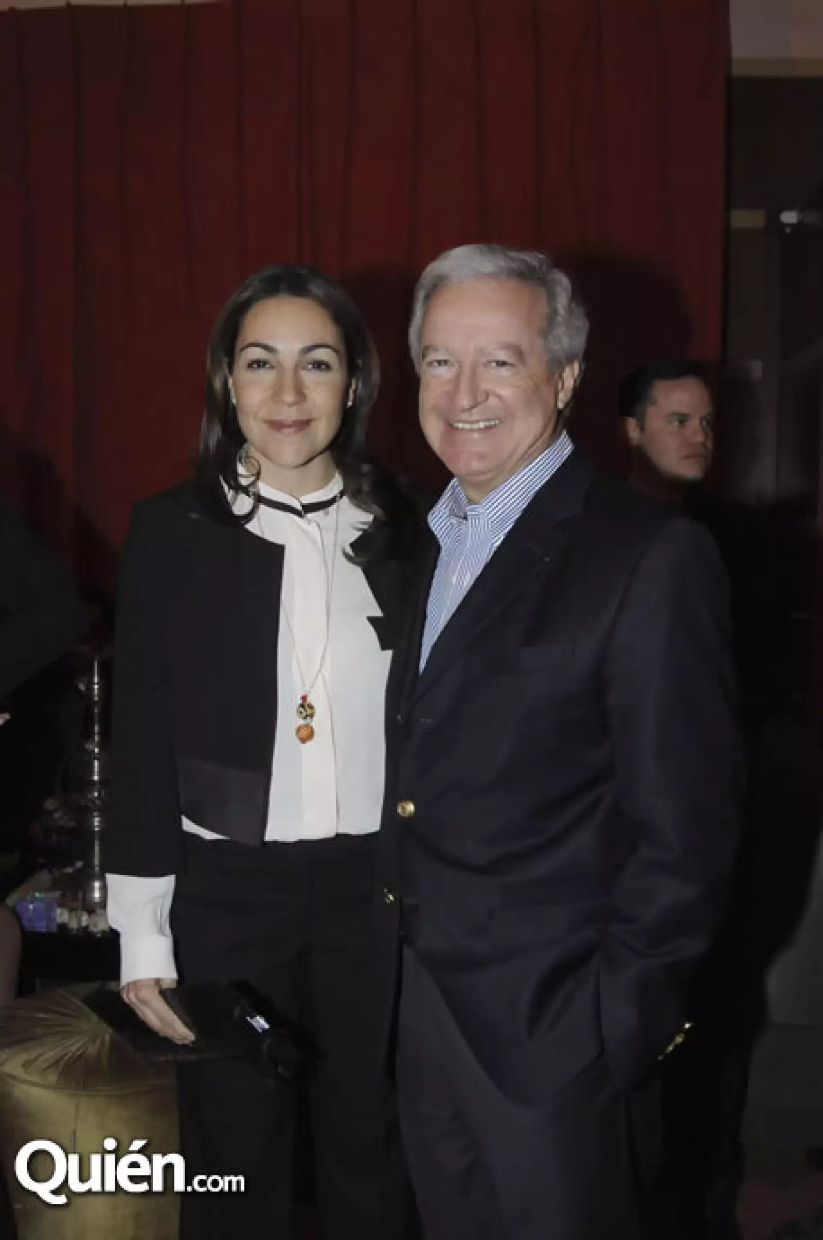 Cristina Pineda y Daniel Parfait