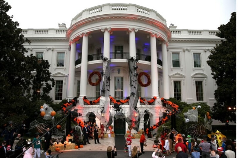 Así estuvo decorada la Casa Blanca.