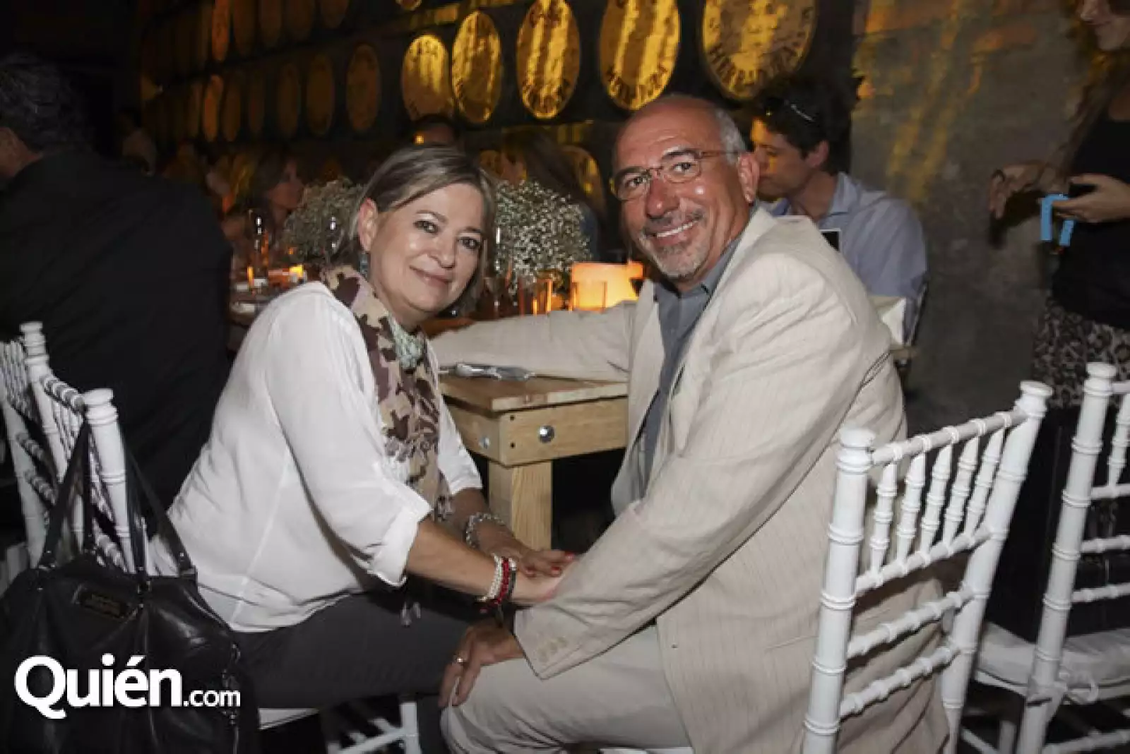 Carmen Cortés y Gabriel Esquivias