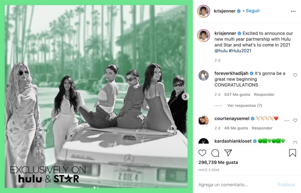 Familia Kardashian Jenner