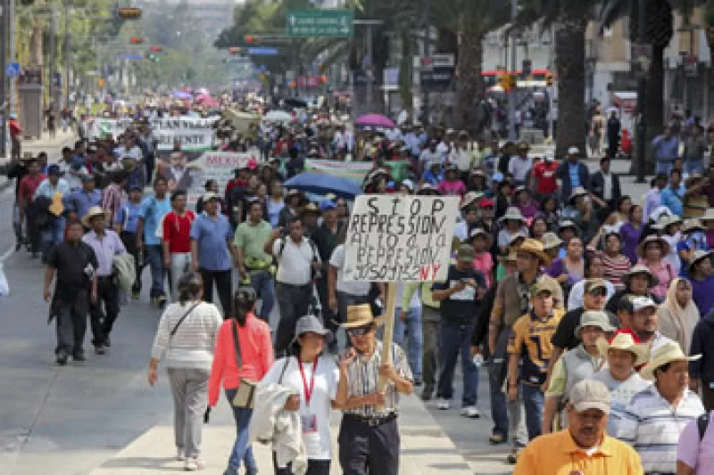 Las negociaciones entre la CNTE y Gobernación deben de ser públicas, dijo la Canacope-Servytur. (Foto: Cuartoscuro)