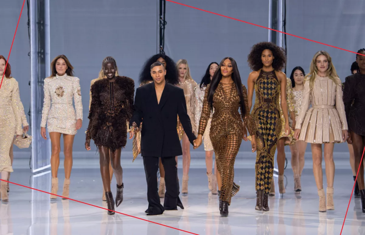 balmain campaña mert marcus top models