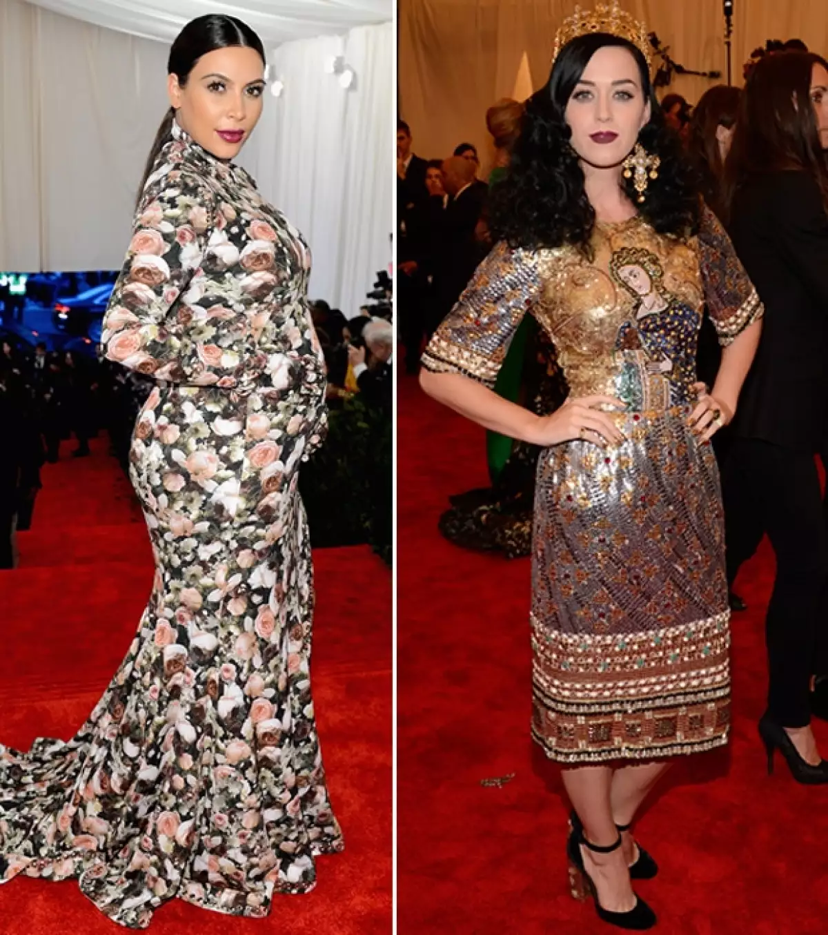 Kim Kardashian y Katy Perry.