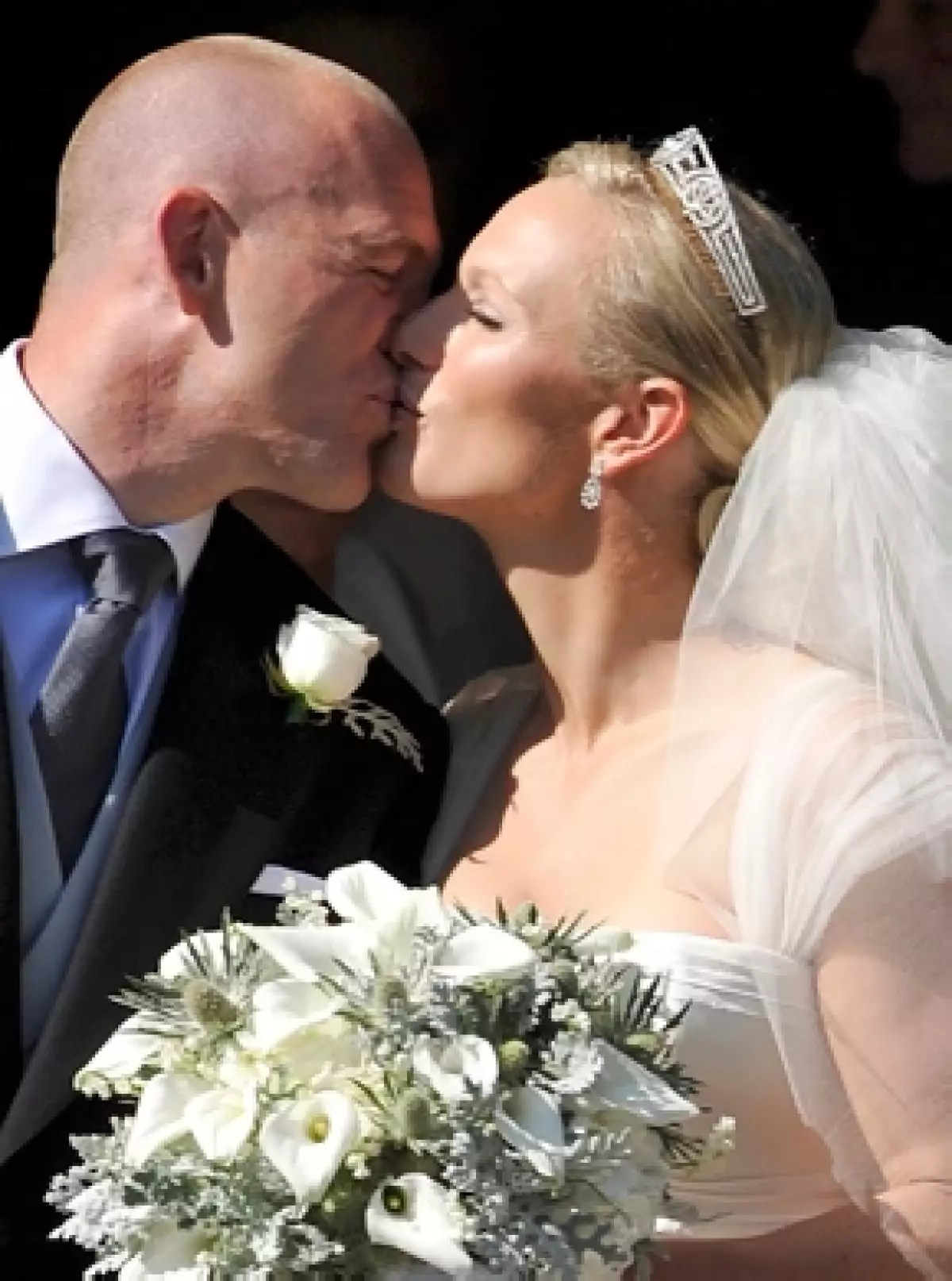 La boda en Escocia de Zara Phillips y Mike Tindall no recibió tanta atención de los medios a nivel mundial