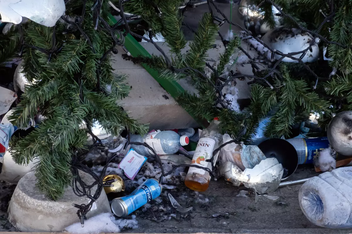 basura navidad