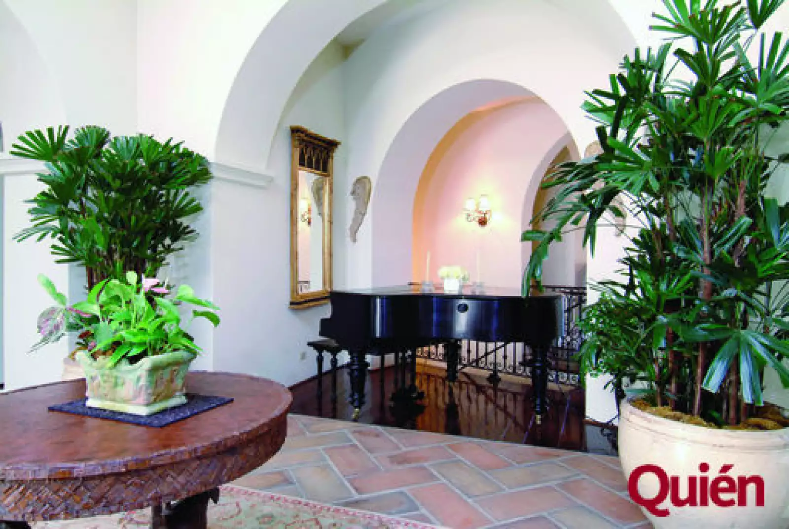 Recibidor de la casa de Hilary Duff