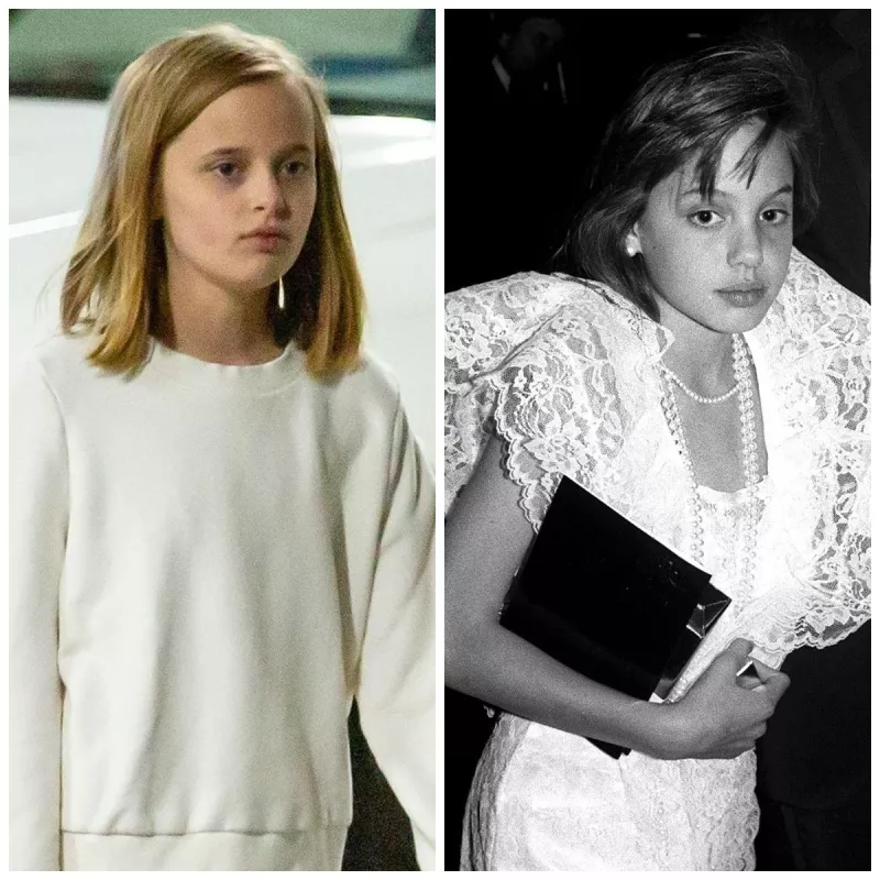 Vivienne y Angelina Jolie