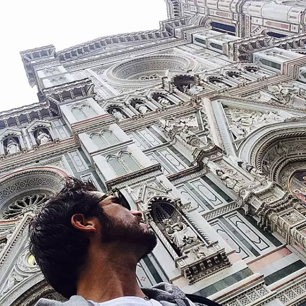 Basílica en Florencia, Italia.