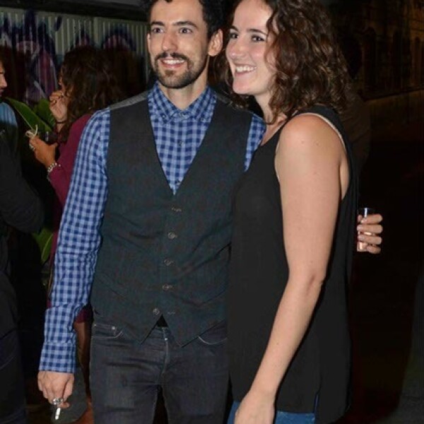 Luis Gerardo Méndez en la inauguración de la Fina Fonda