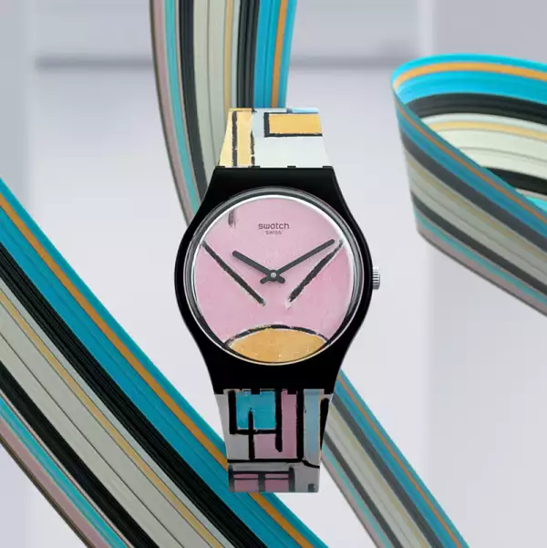 Foto: Swatch; Swatch x MoMA, Piet Mondrian