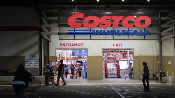 Costco Wholesale in Rancho Cordova at night