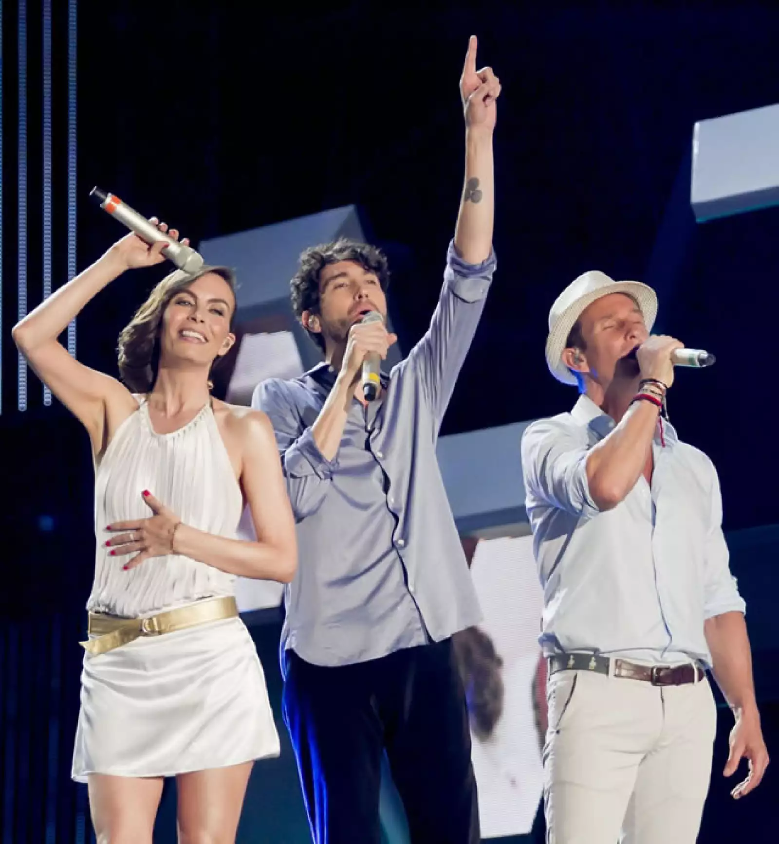 Sasha, Benny Ibarra y Érick Rubín.