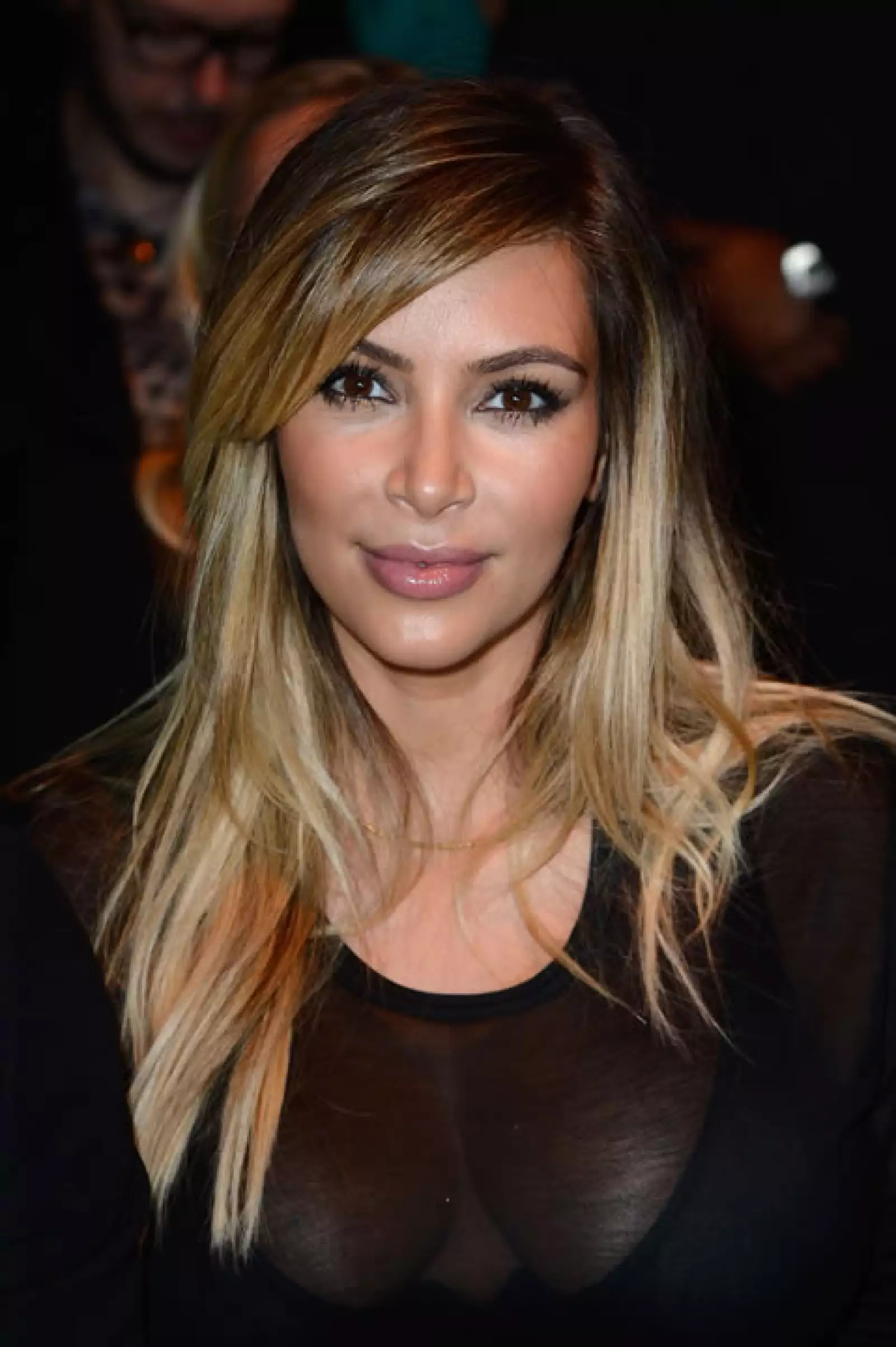 Kim Kardashian estrenó recientemente este look que además es muy otoñal.