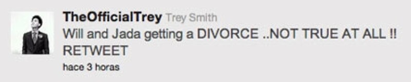 Trey defendió a su papá en Twitter.