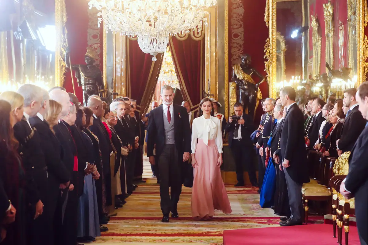 Rey Felipe VI y reina Letizia