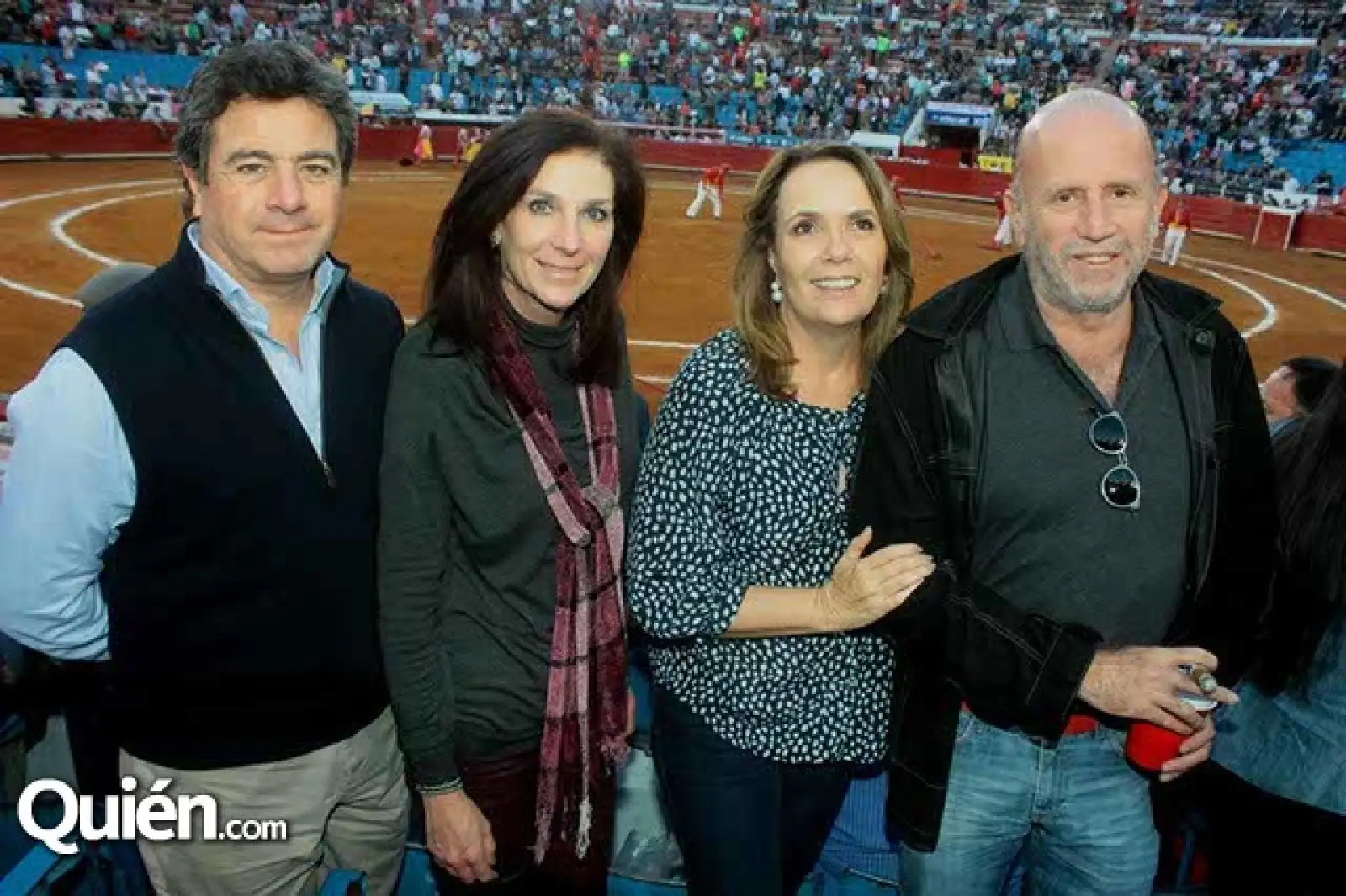 Raúl Saviñon,Marcela Saviñon. Maite y José Martínez Vértiz