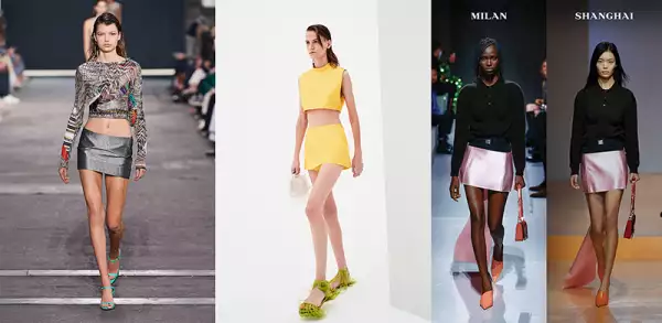 tendencias milan ss22 minifaldas