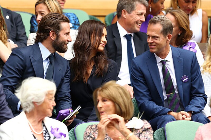 El ex tenista Stefan Edberg es la razón por la que Bradley parecía enojado.