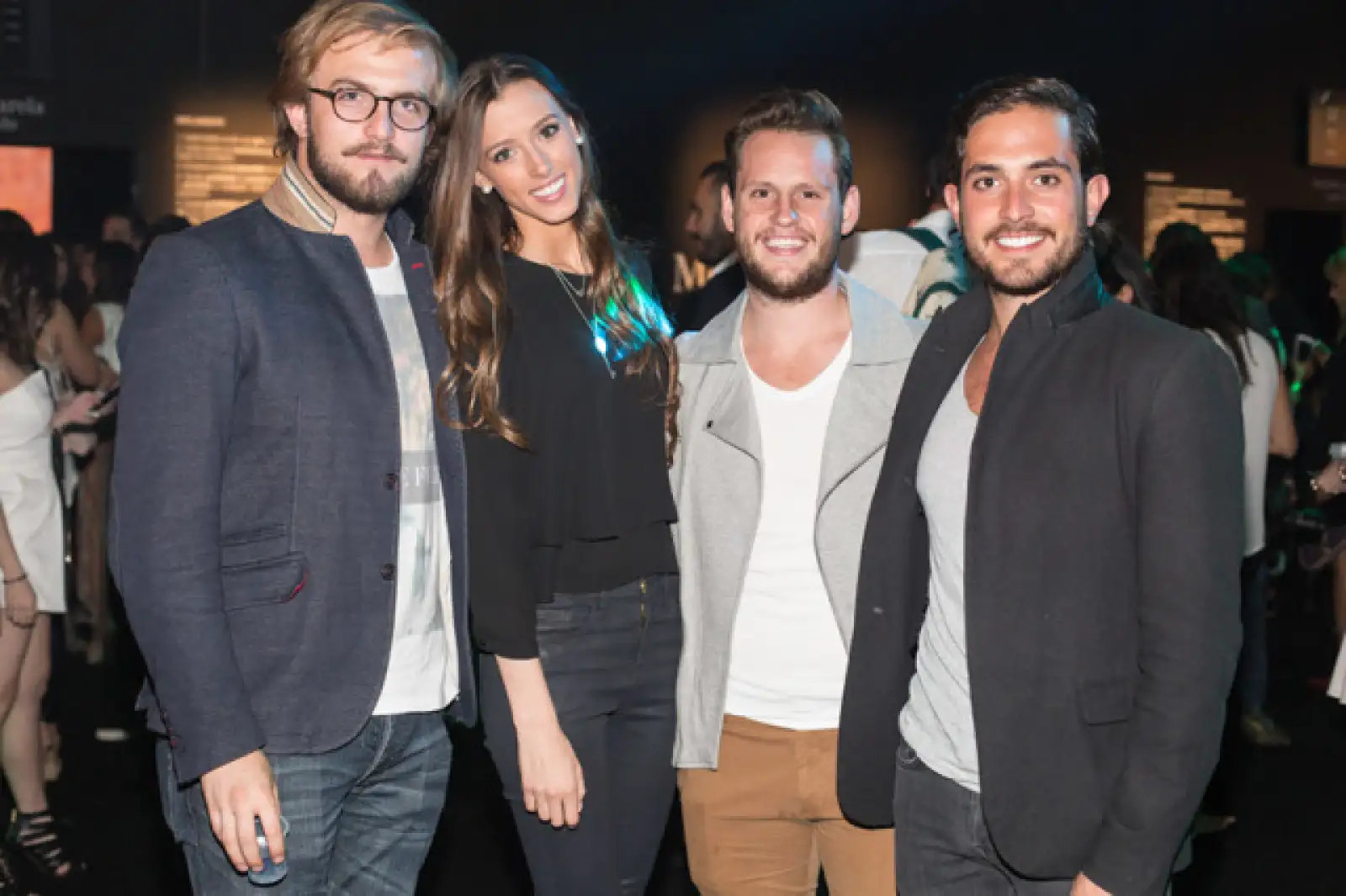 Arturo Pérez, Claudia Muriel, Eduardo Igartua y Farid Salim