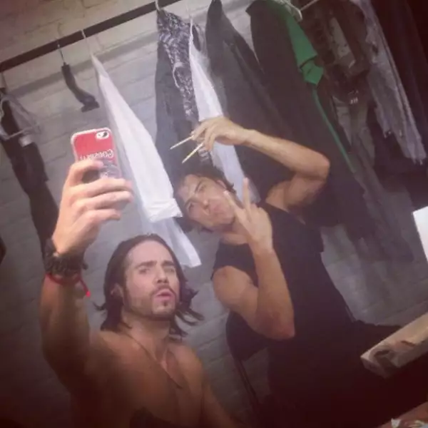 Alex Sirvent y José Ron se han convertido en amigos entrañables gracias a "Godspell".