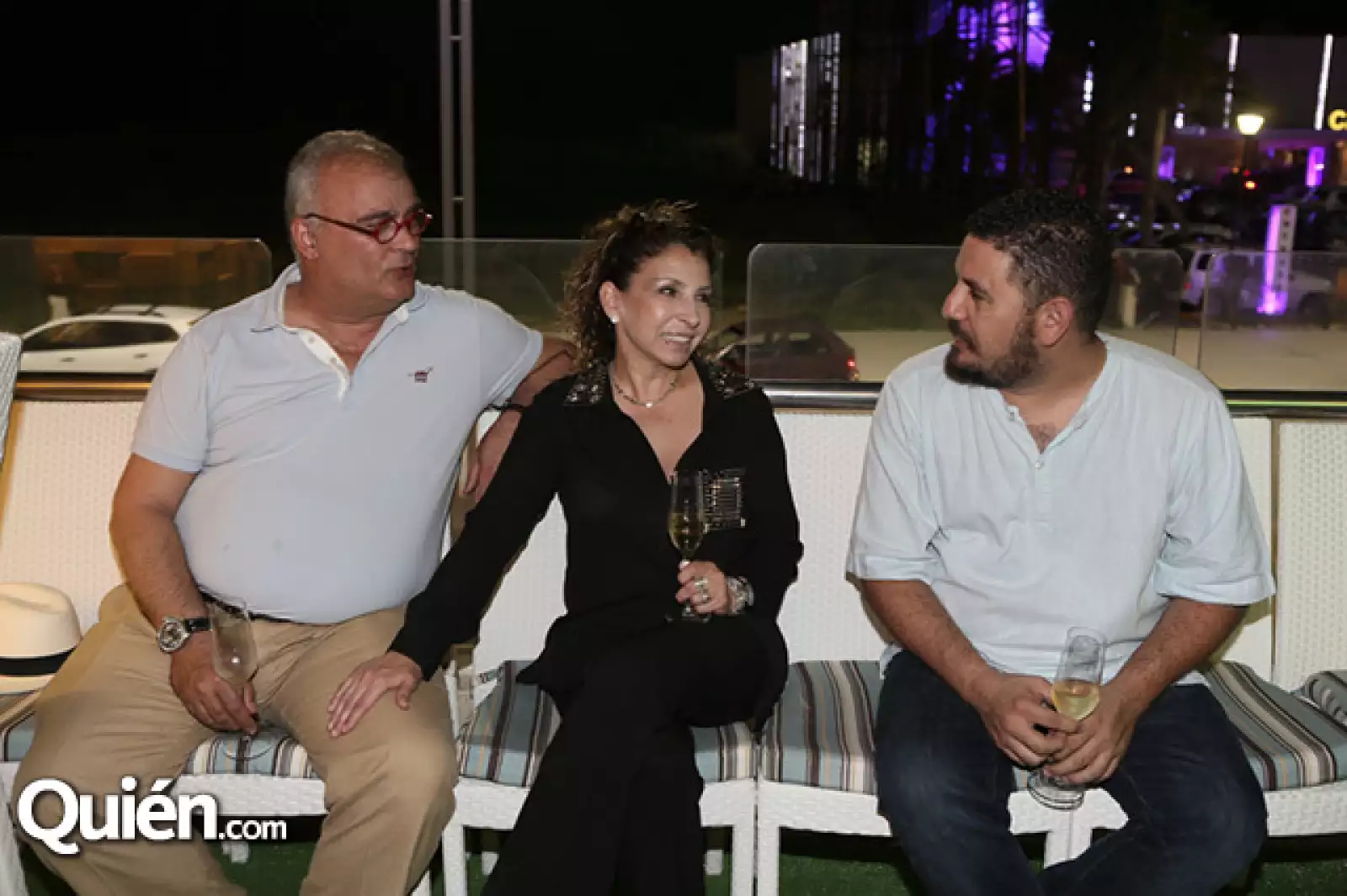 Chef Juantxo Sánchez,Alina Cortéz y José Manuel Baños