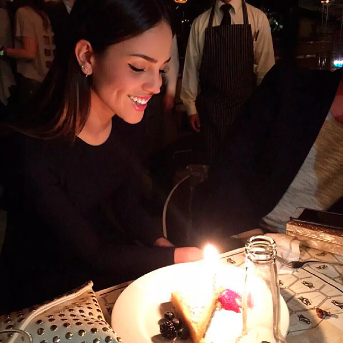 Eiza se mostró muy agradecida con todos por haberla felicitado en su gran día.