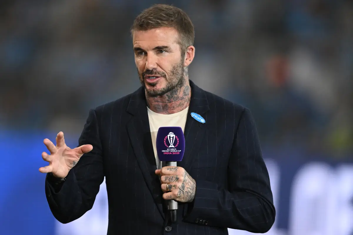 David Beckham.
