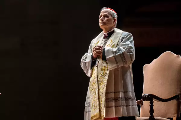 Cardinal Robert Francis Prevost Leads Rosary Prayers For Health Of Pope Francis
