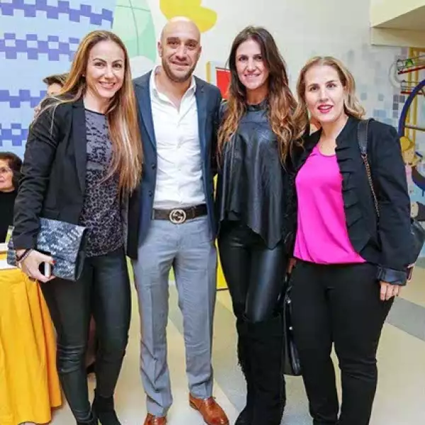 Debbie Gold,Eddy y Erika Arditti y Galia Puszkar