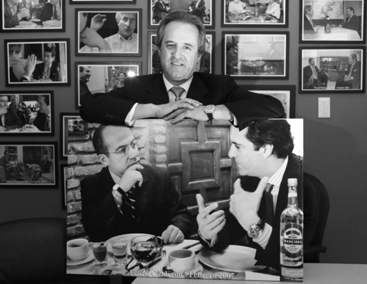 El hijo del artista colombiano entrevistó a varios ex presidentes de México como Felipe Calderón, Carlos Salinas de Gortari y Vicente Fox.