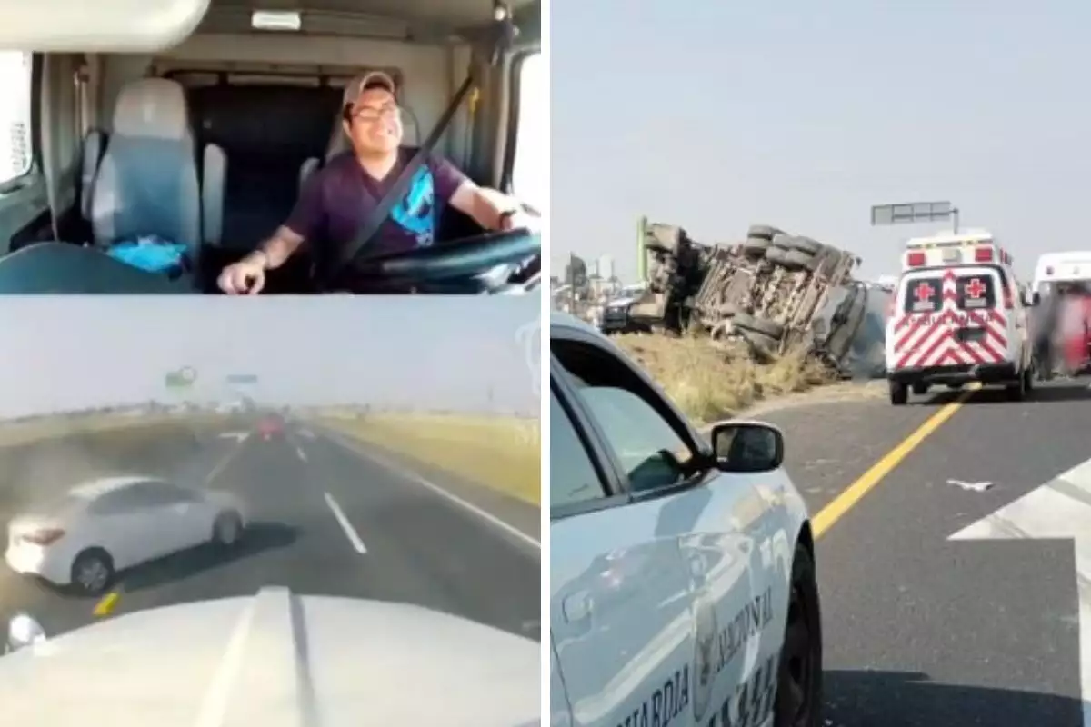 Video accidente en la México Pachuca pipa