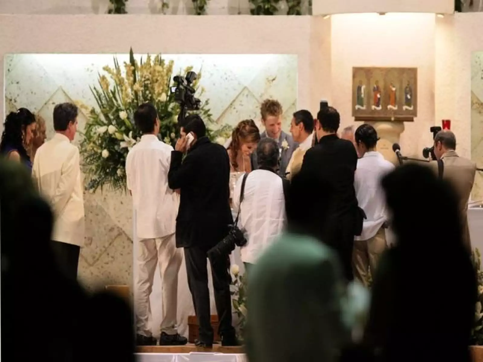 Boda de Alexander Acha y Christiane Burillo.