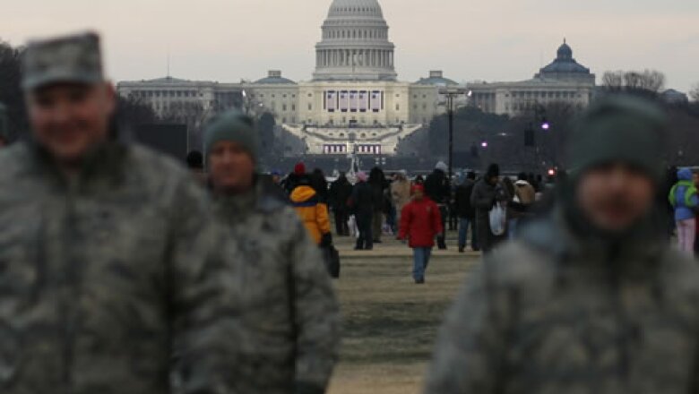 Un operativo de seguridad sin precedentes, calculado en casi 50,000 elementos, fue desplegado en Washington.