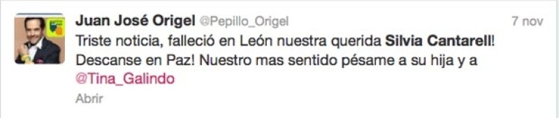 Juan José Origel.