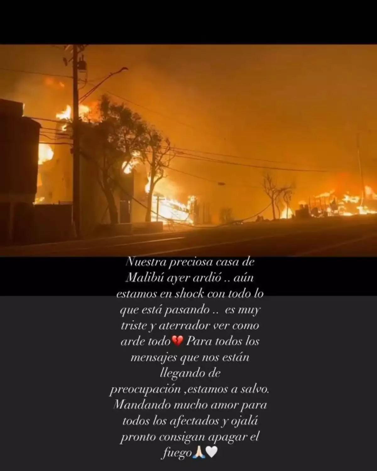 La casa en Malibú del futbolista mexicano Carlos Vela quedó destruida por los incendios