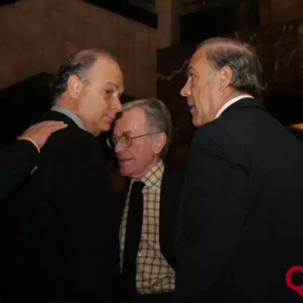 Enrique Krauze, Jacobo Zabludovsky, José Ángel Gurría