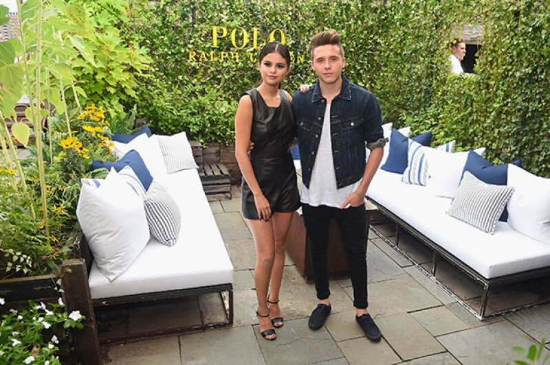 La pareja de amigos asistió al show de Ralph Lauren.