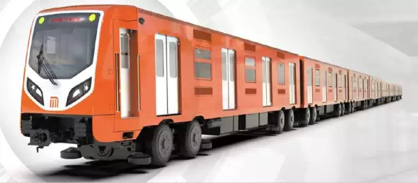 Así serán los 29 nuevos trenes de la Línea 1 del Metro, los cuales serán fabricados en China y ensamblados en México.