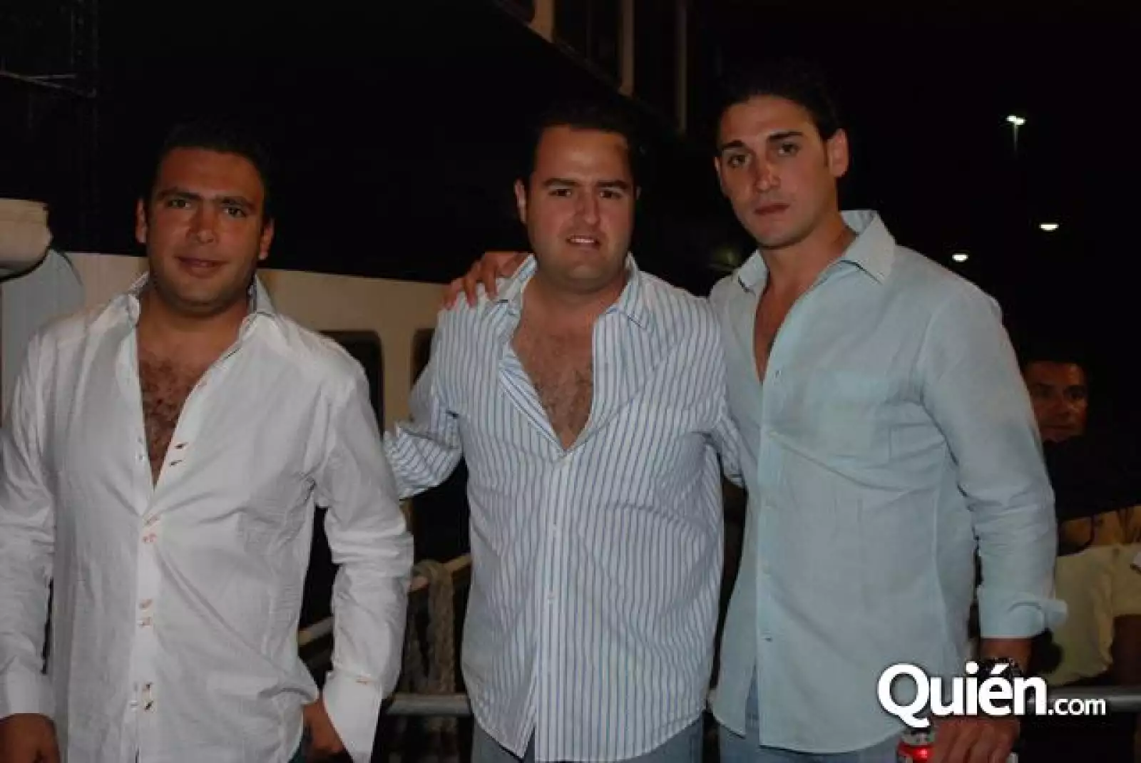 Fiesta en yate de Marcos Constandse