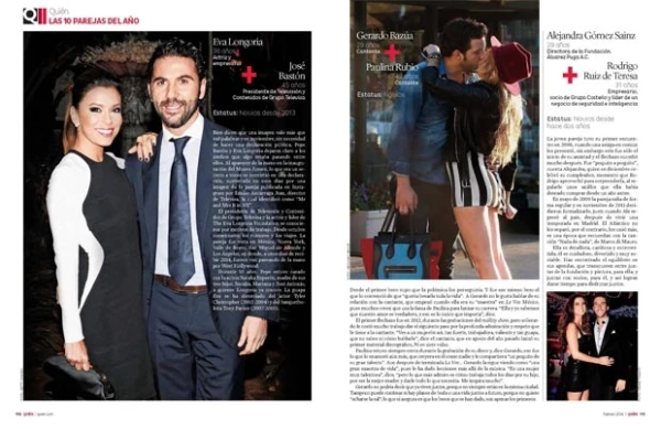 En este número: `Las 10 parejas más atractivas´.