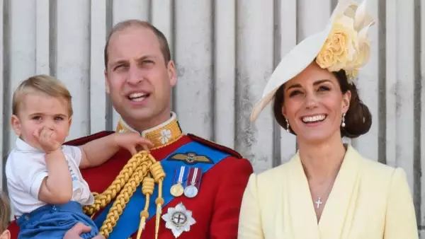 Príncipe William, Kate Middleton, príncipe Louise, príncipe George y la princesa Charlotte