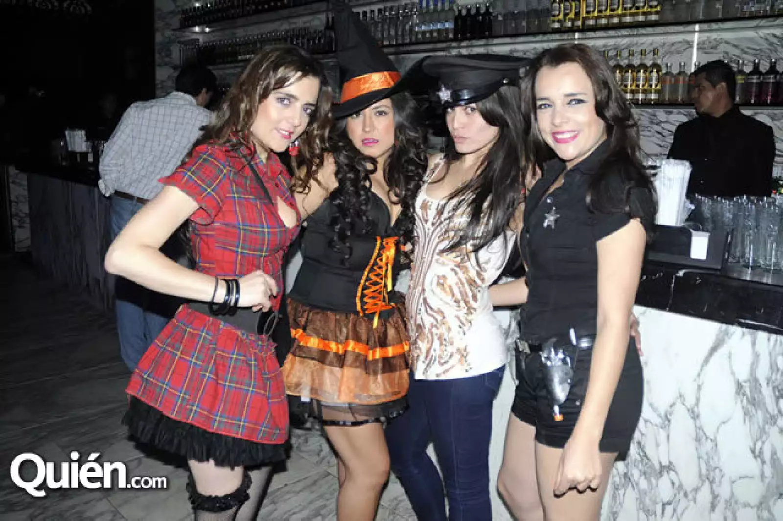 Sofía Bautista,Yaneth Figueroa,Vanessa García y Mónica Figueroa