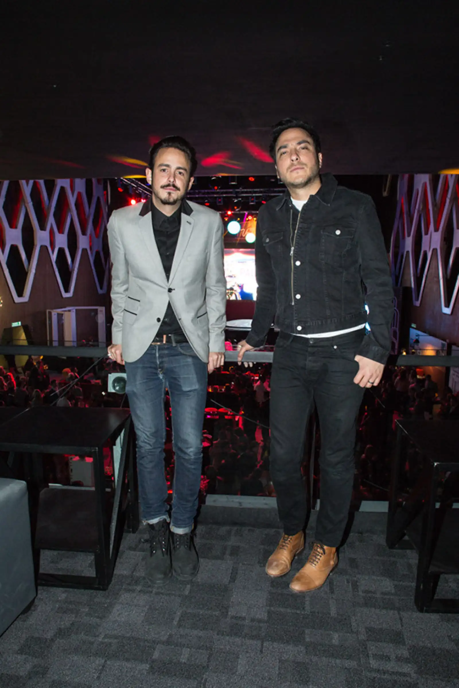 Billy Méndez y Rodrigo Dávila