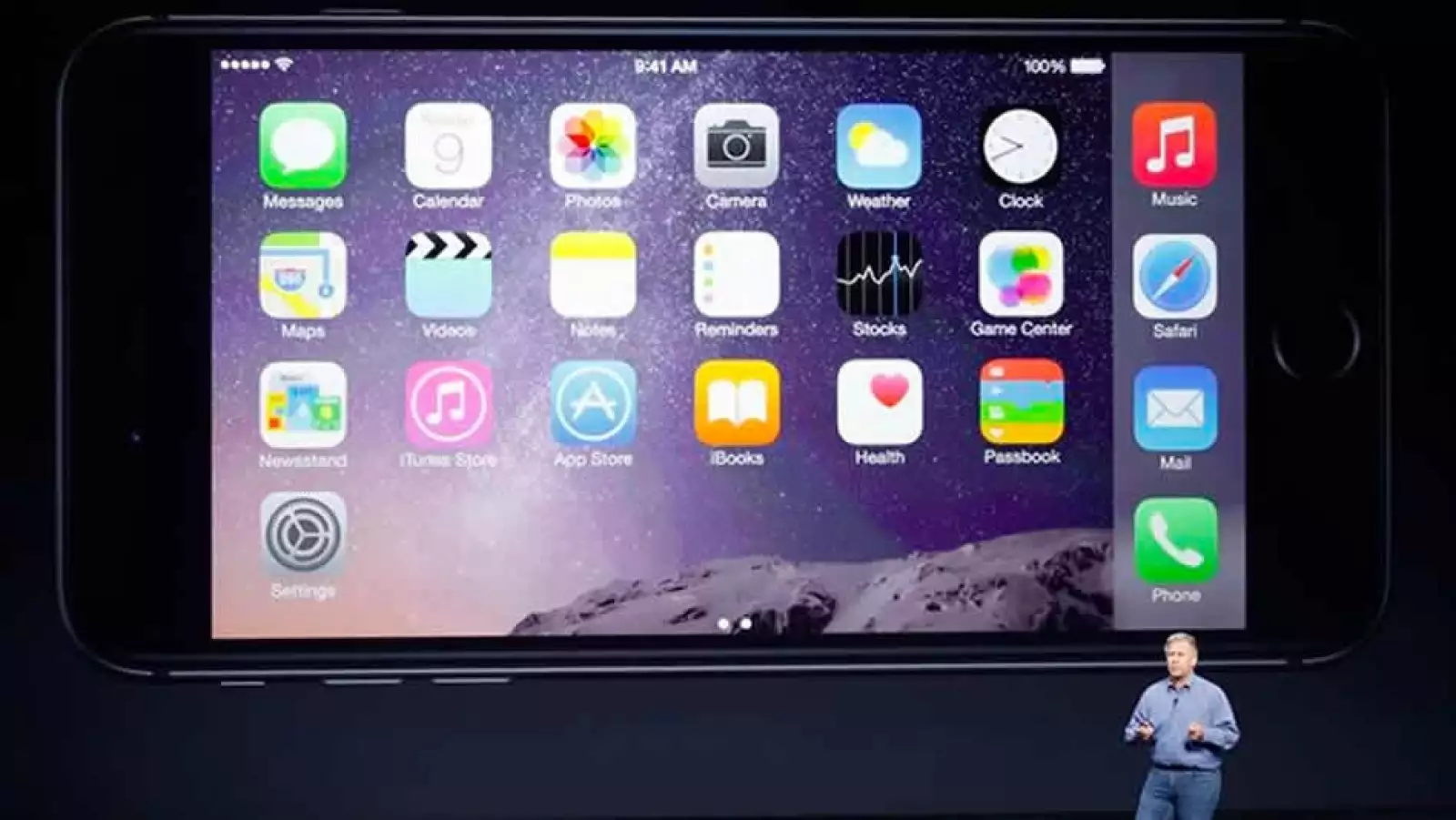 apple landscape mode