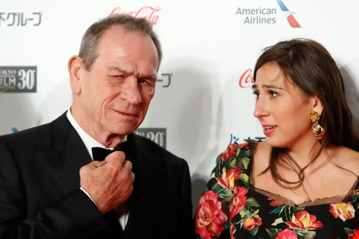 Tommy Lee Jones y su hija Victoria