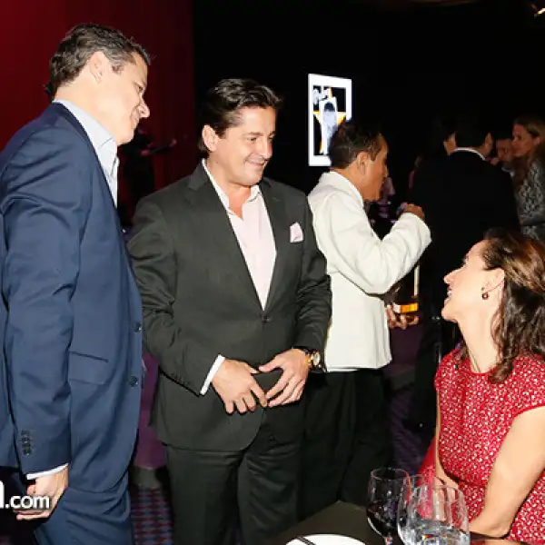 Alfie Gatica,Alejandro Basteri y Cecilia Salinas