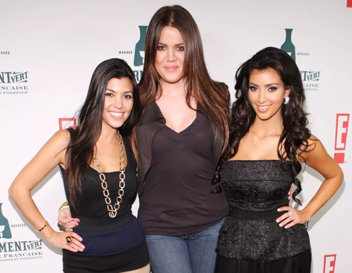 Las hermanas Kardashians: Kourtney, Khloe y Kim son muy influyentes a nivel mundial.