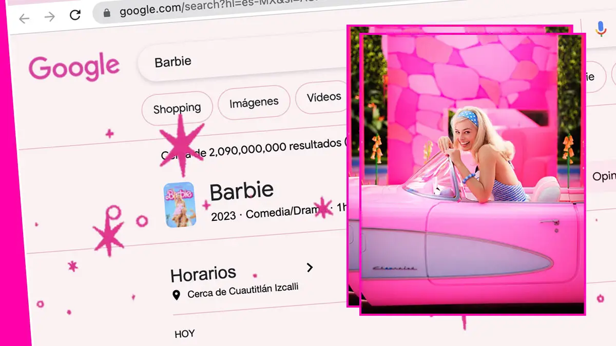 Cómo implementar el filtro de Barbie en Google?