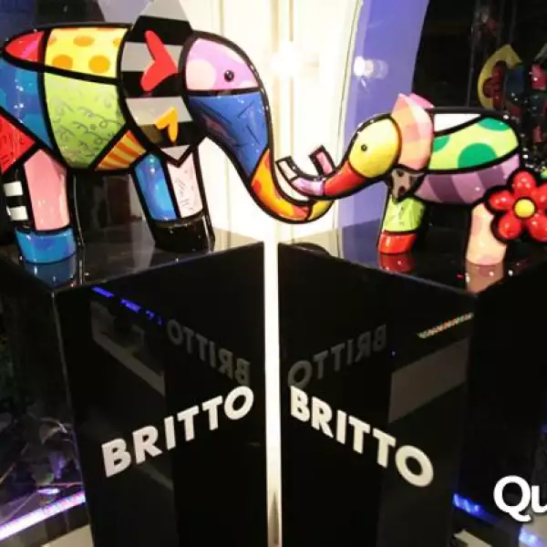 Inaguración exposicion Romero Britto